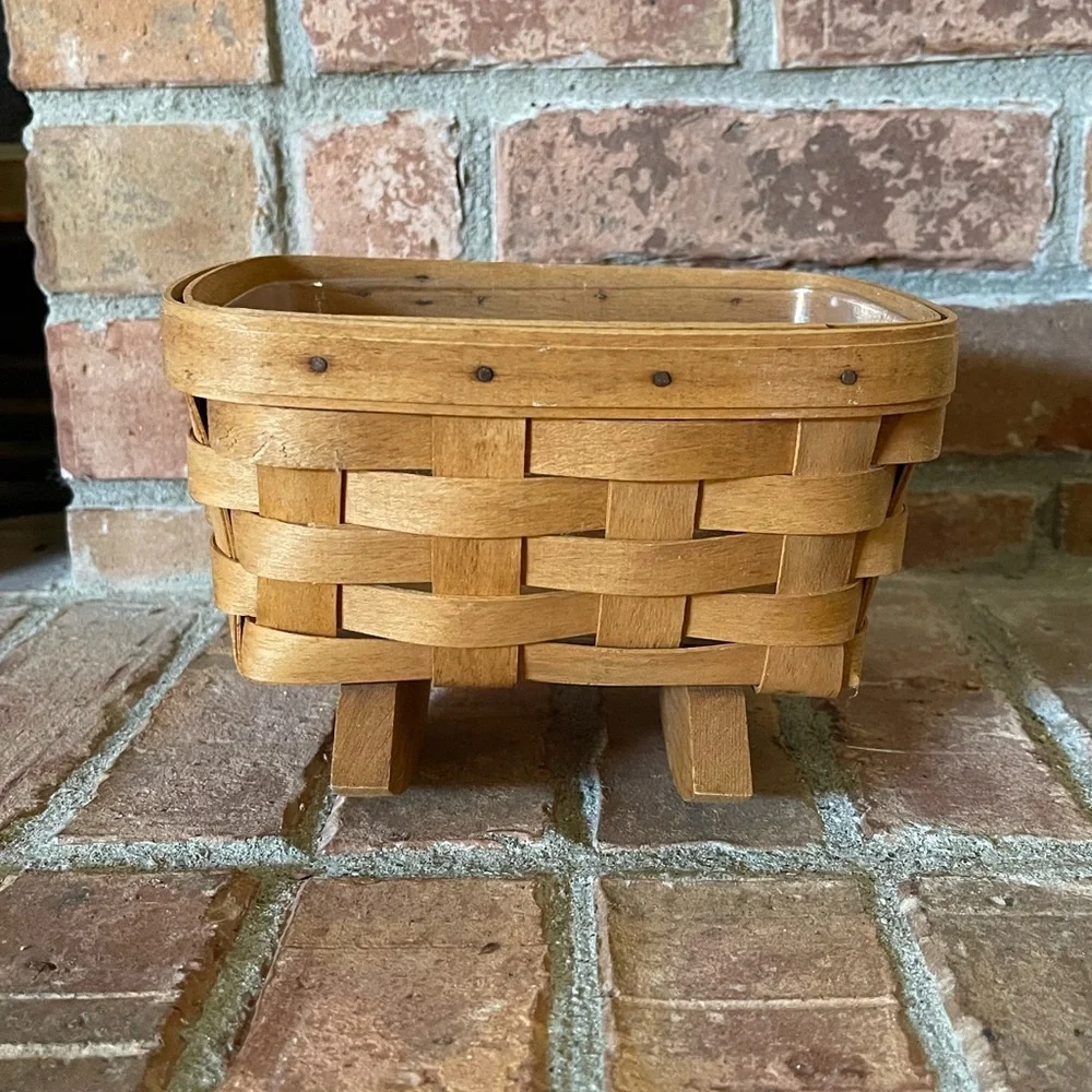 Longaberger Rocking Cradle Bassinet Basket